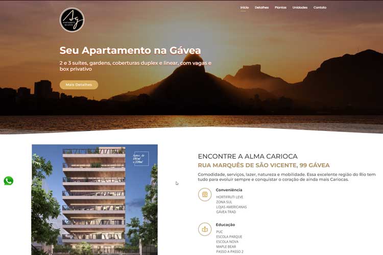 Apartamento na Gávea